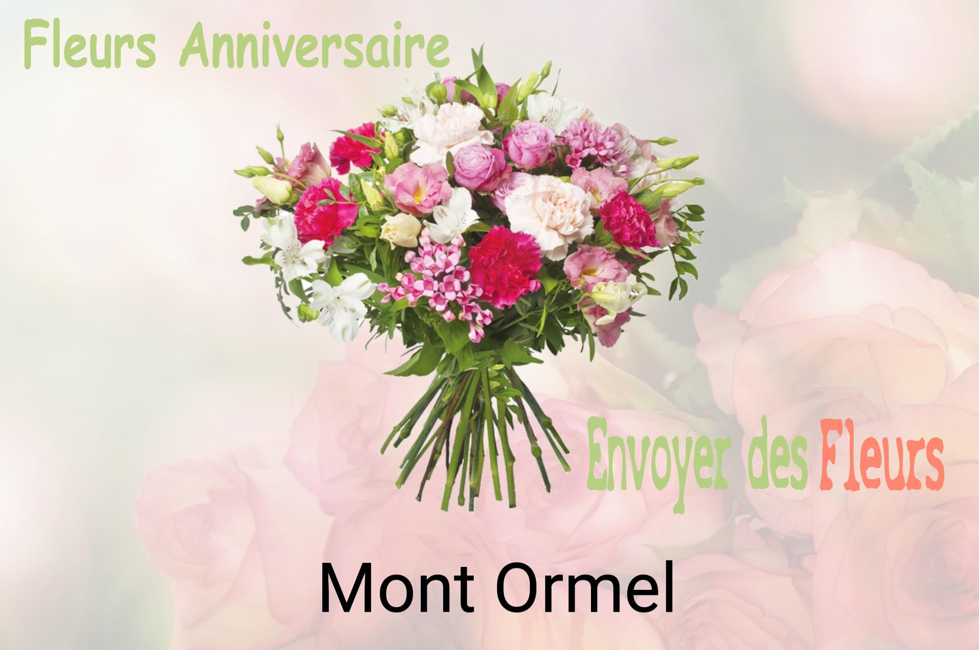 Bouquet de fleurs d’anniversaire livré à Mont-Ormel