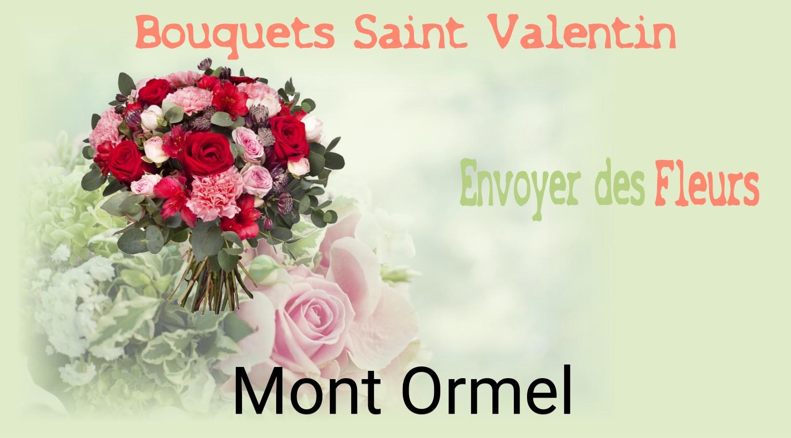 Roses de Saint-Valentin livrées à Mont-Ormel